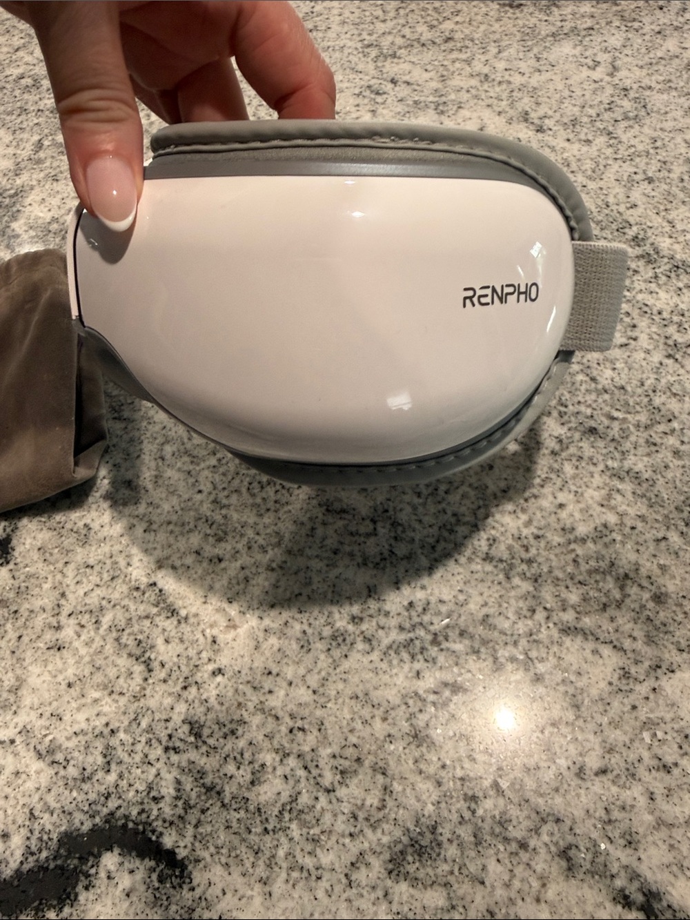 RENPHO White & Gray Eye Massager